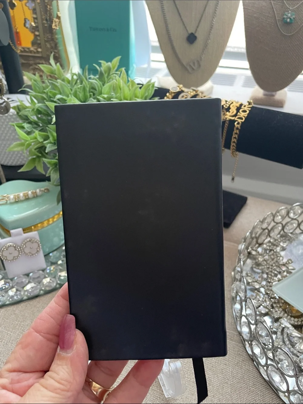 ✨🖤Yves Saint Laurent Beaute Black Slim Pocket Notebook 🖤✨NEW